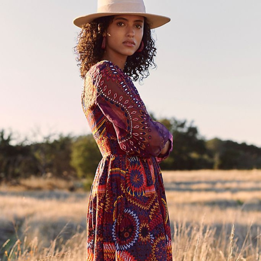 Anthropologie Maren Maxi Dress